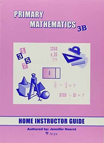 Primary Mathematics 3B: Home - Paperback, by Jennifer Hoerst - Very Good x