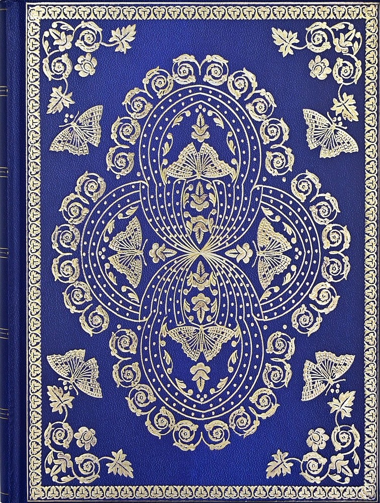 Gilded Butterflies Journal (Diary, Notebook) Blue