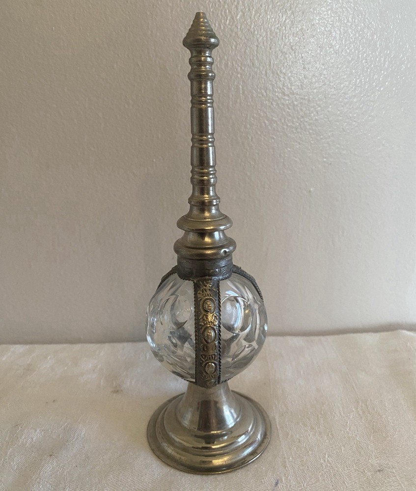 Moroccan Rose Water 5-Piece Gift Set Glass Bottles