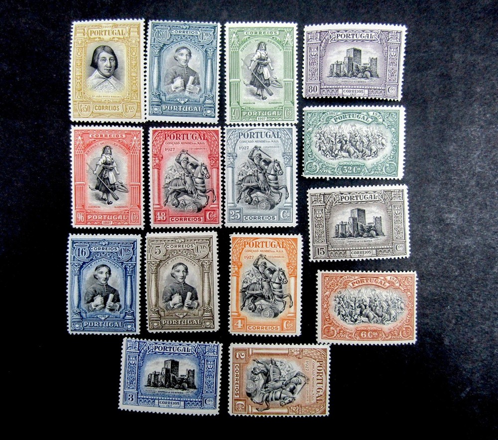 nystamps Portugal Stamp # 422-436 Mint OG NH $140 Y8y2512