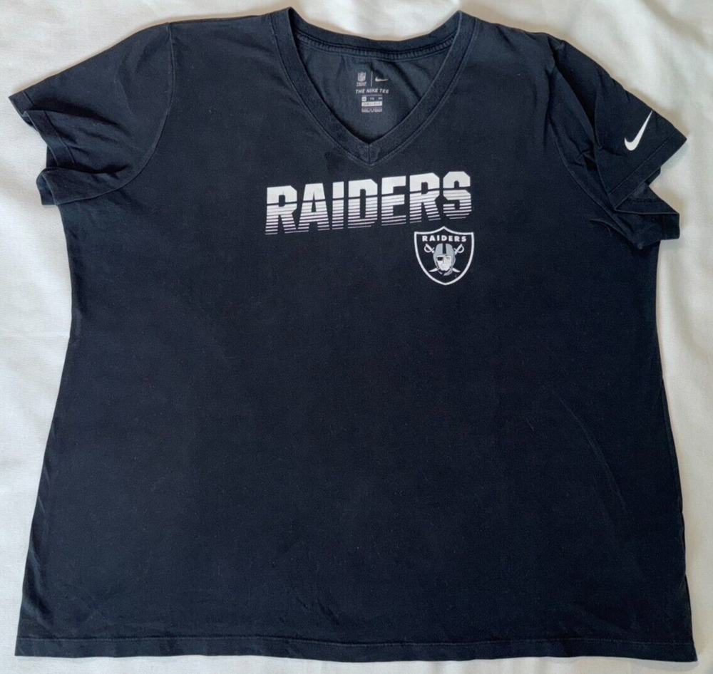2016 NFL Raiders Nike Team Apparel Black Shirt Size XLarge