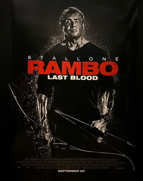 Poster: Rambo Last Blood Size 27Inch x 40Inch Double Sided
