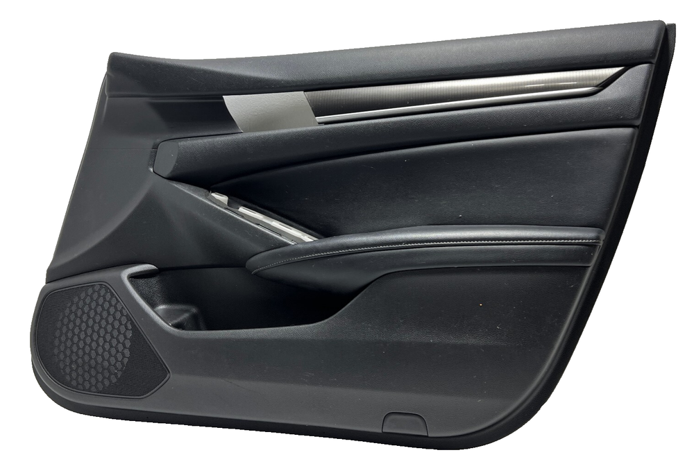 Accord Honda Sport Front Passenger Side Door Panel Cover Trim OEM Black 2018