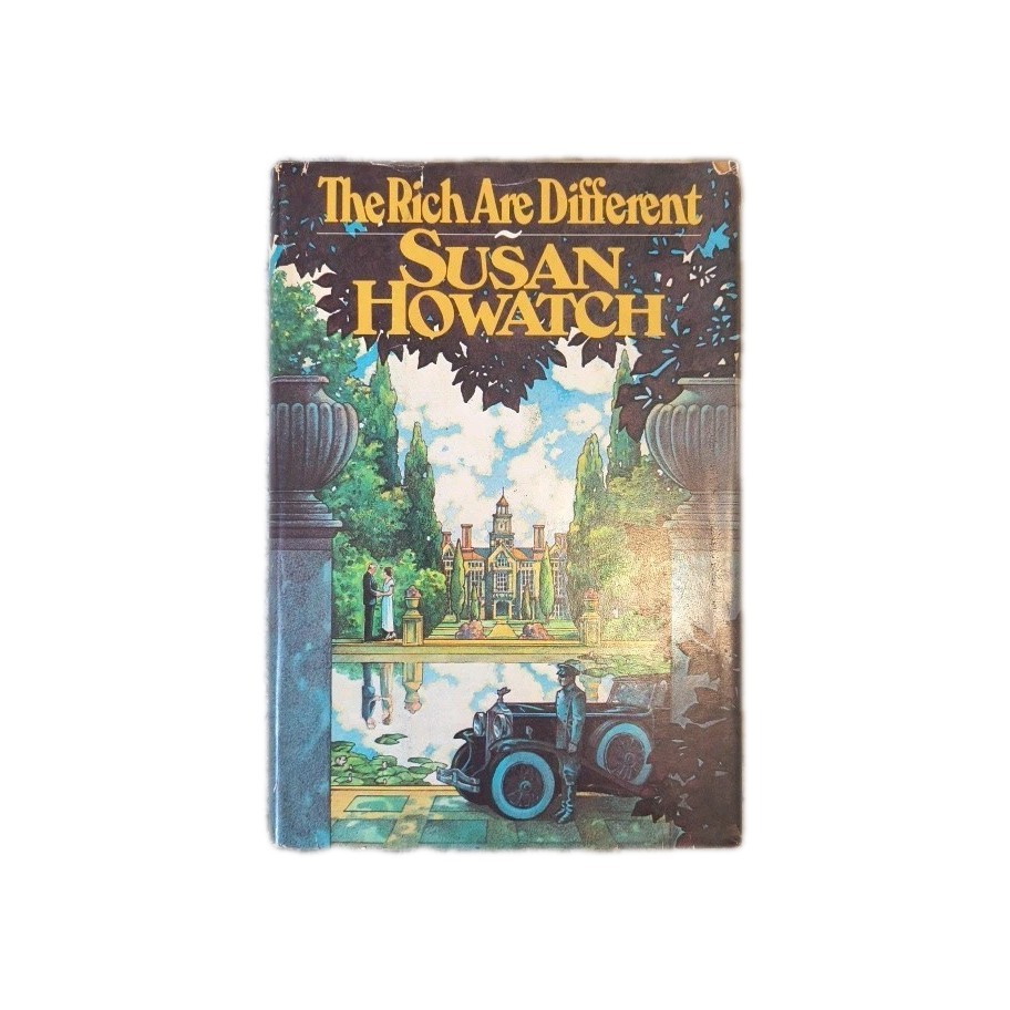 The Rich Are Different Susan Howatch 1977 BCE Hardcover Dust Jacket