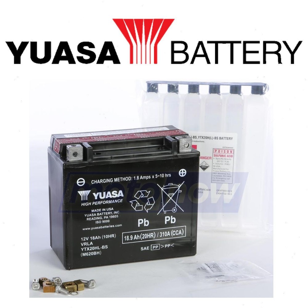 Yuasa High Performance Maintenance Free Battery for 2007-2009 Can-Am pd