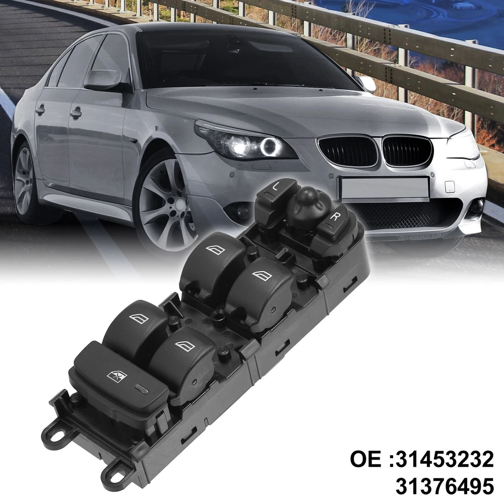 New Right Front Master Window Switch for Volvo V40 S80 XC70