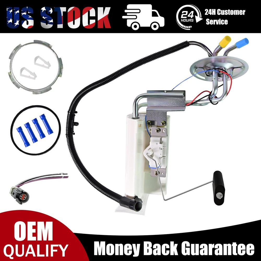Front Fuel Pump Module Assembly for Ford F-150 F-250 4.9 5.0 5.8L 19 Gallon Tank