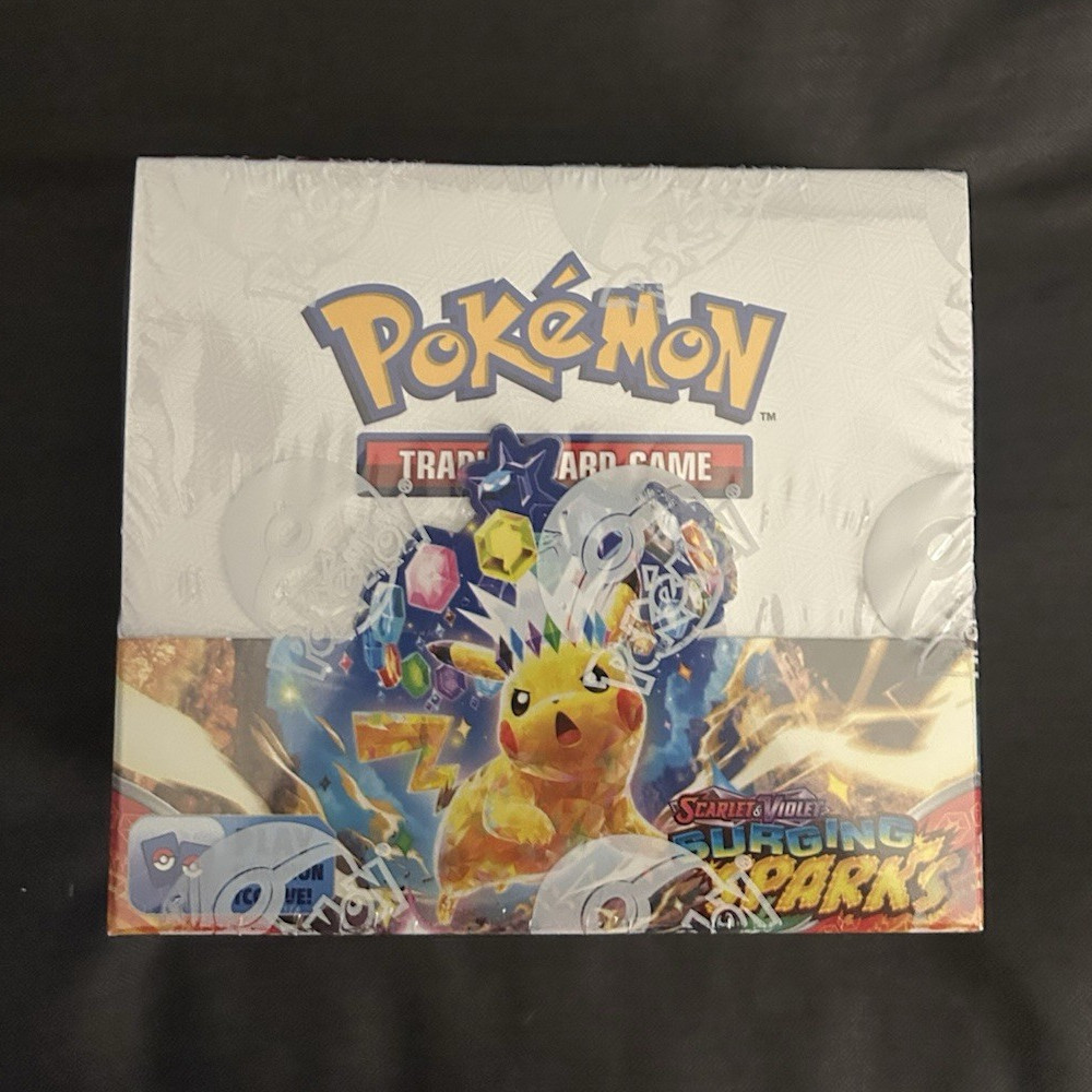 Pokémon TCG Scarlet & Violet—Surging Sparks Booster Box 36 Packs English 2024