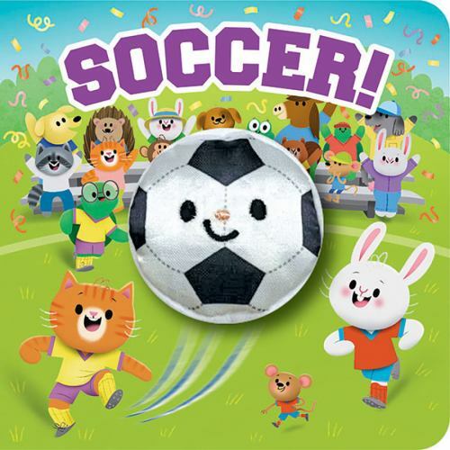 Soccer! Children's Finger Puppet Board Book Ages 1-4 (Board book)