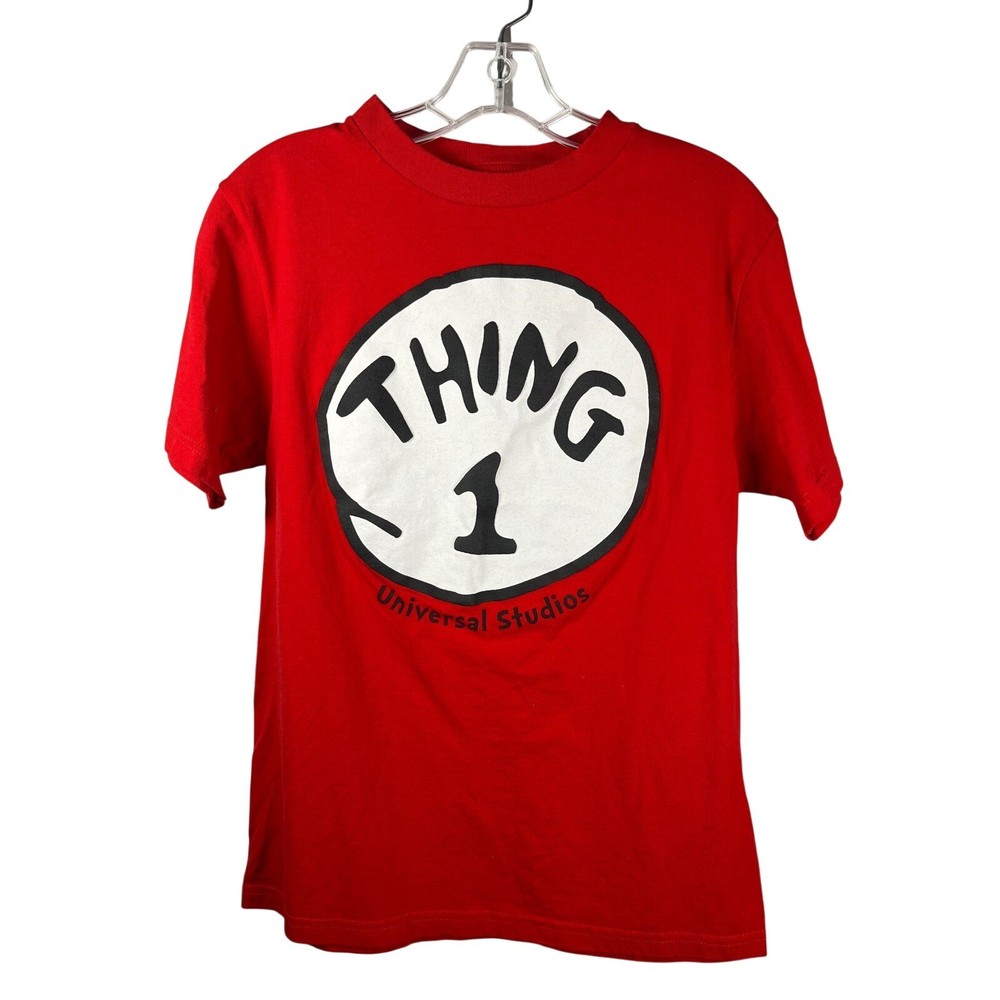 Universal Studios Thing 1 Red T Shirt Kids Size S