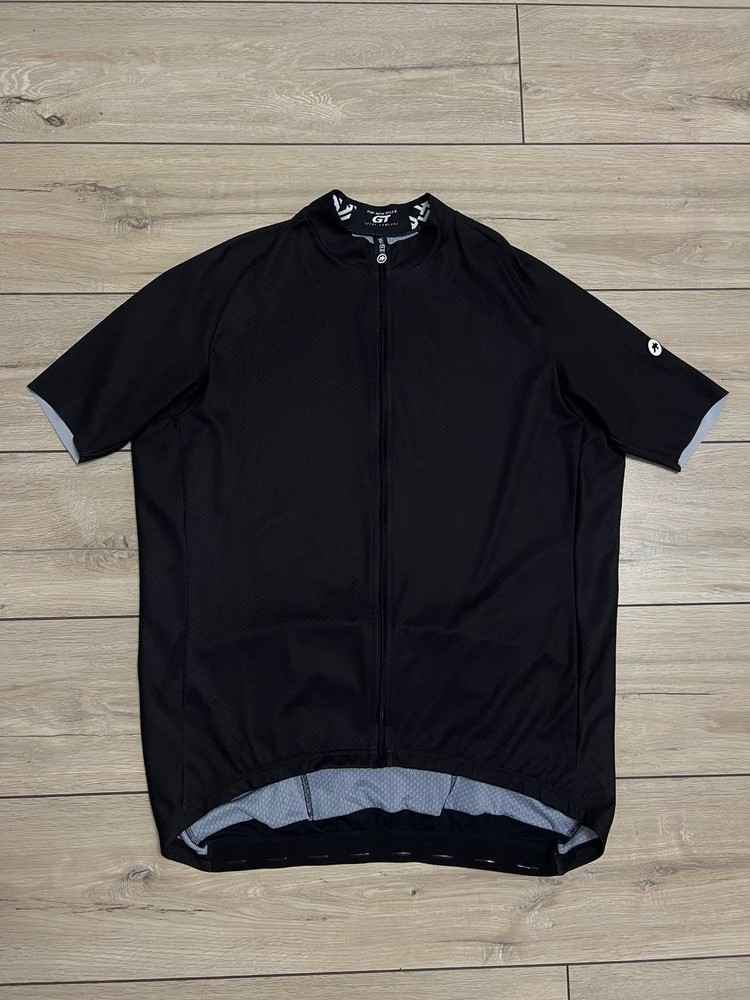 Men's Assos Mille GT Summer SS Jersey C2 Black Cycling Bike sz 3XL TIR