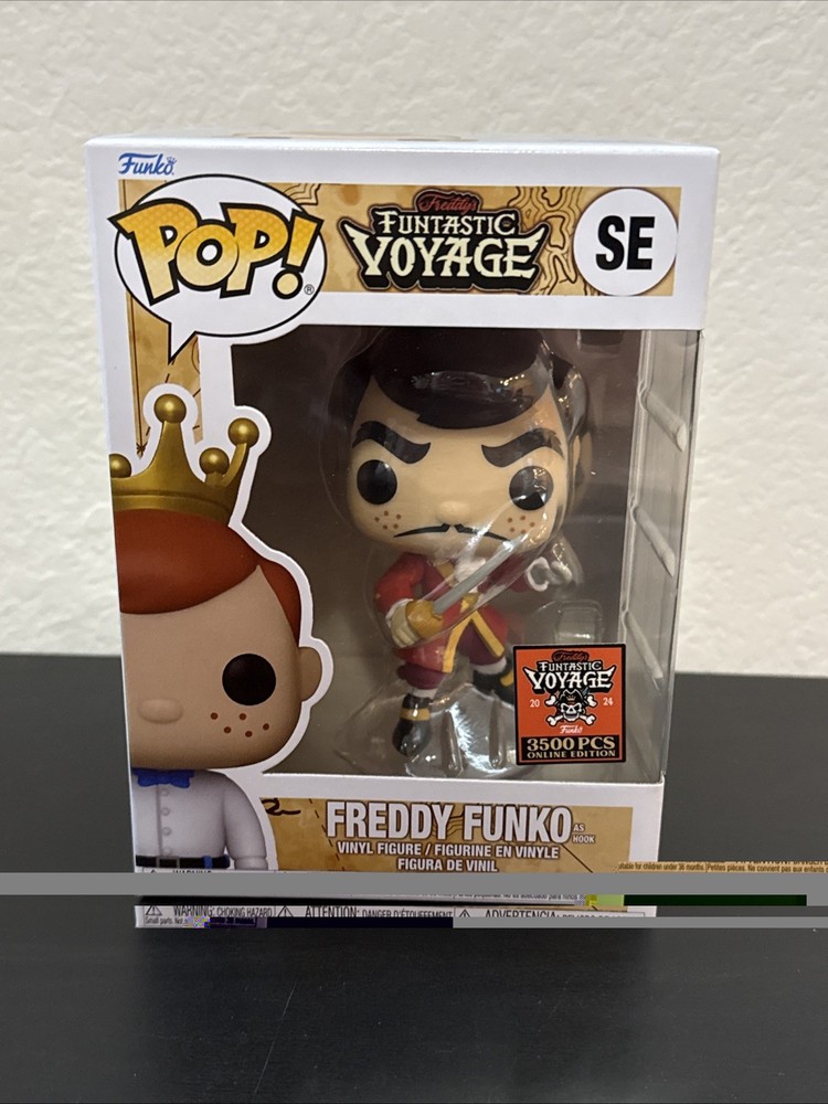 Funtastic Voyage 2024 Funko Fundays Pop! Freddy As Hook Se 3400