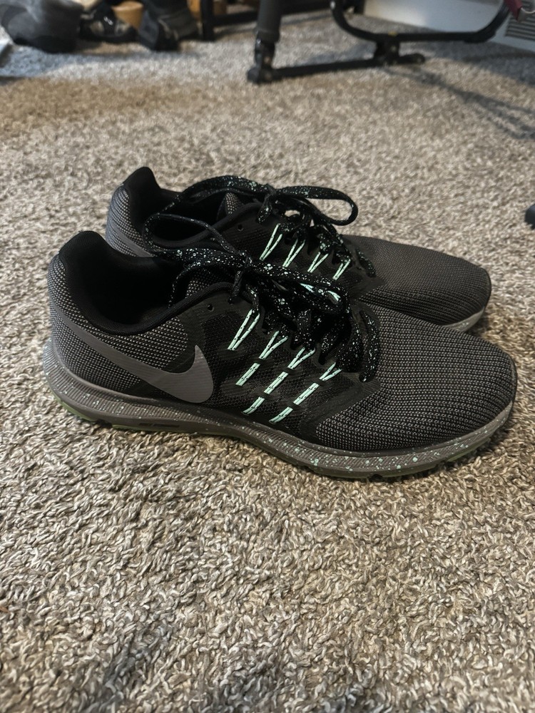 Nike Womens AR1904-001 Black Run Swift Mesh Lace Up Size 11 Running Shoes