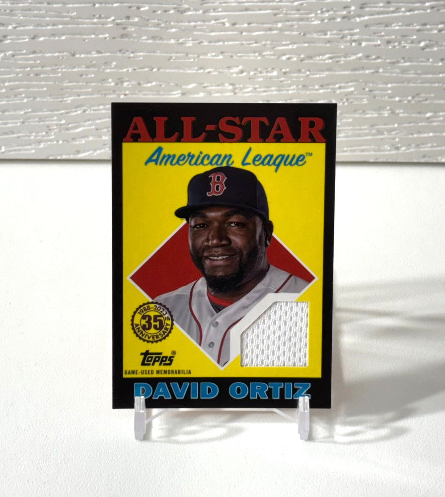 DAVID ORTIZ 'Red Sox' # / 199 Relic All-Star Black 2023 Topps Series 2 88ASR-DO