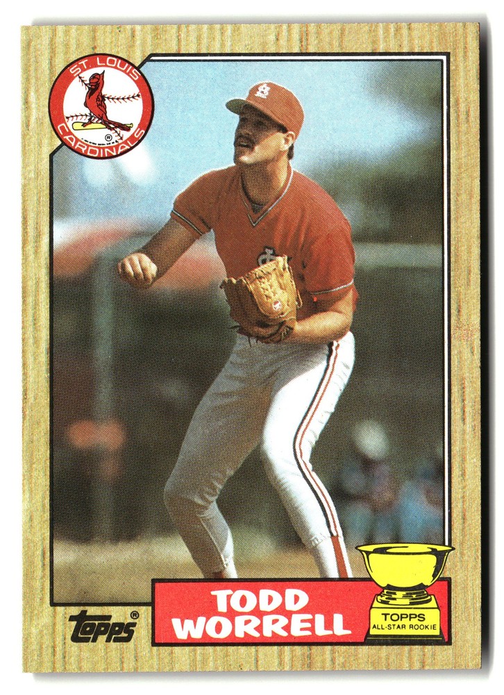 1987 Topps #465 Todd Worrell