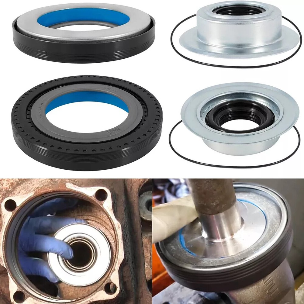 Ford F450 F350 Front Axle Vacuum Seal Dust Seals Kit with Hub O-Ring