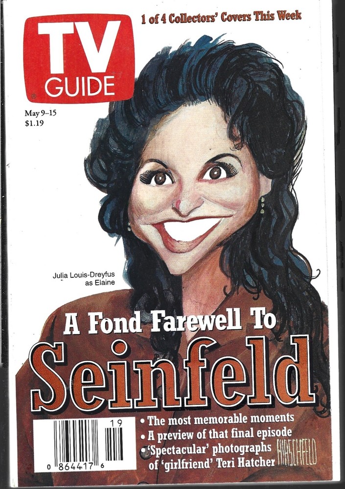 Tv Guide Magazine May 9-15 1998 (Fn/Vf) Julia Louis-Dreyfuss Seinfeld Farewell