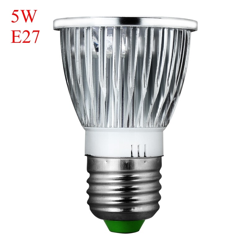 4W 5W E27 GU10 MR16 UV Ultraviolet Purple LED Spotlight Lamp  AC 85-265V Bulb-image