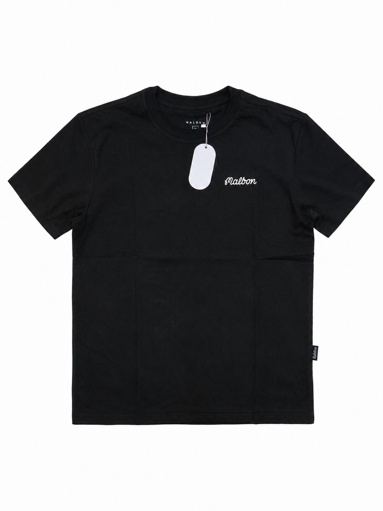 MALBON BERMUDA BALDWIN TEE BLACK Size MEDIUM NEW WITH TAGS