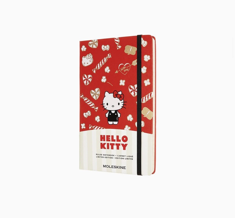 Moleskine Hello Kitty Limited Edition Ruled Notebook 5x8.5 Acid-Free Paper-image