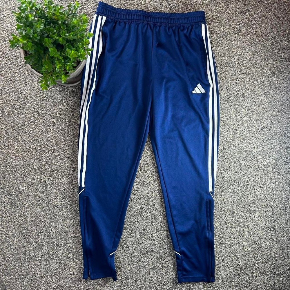 Adidas Men's Blue and Navy Joggers-tracksuits