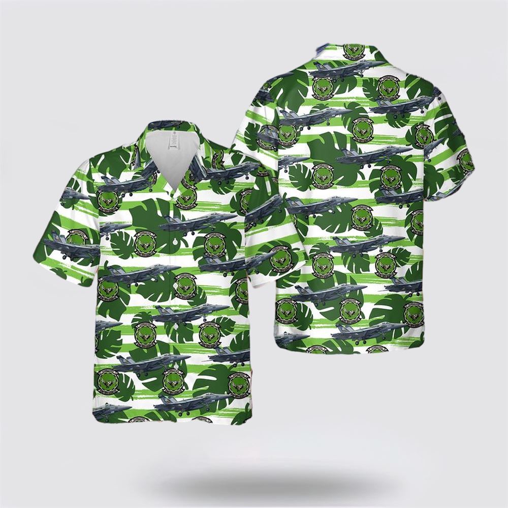 US Navy VA 195 Dambusters FA 18E Super Hornet Hawaiian Shirt 8211 Beachwear Gift