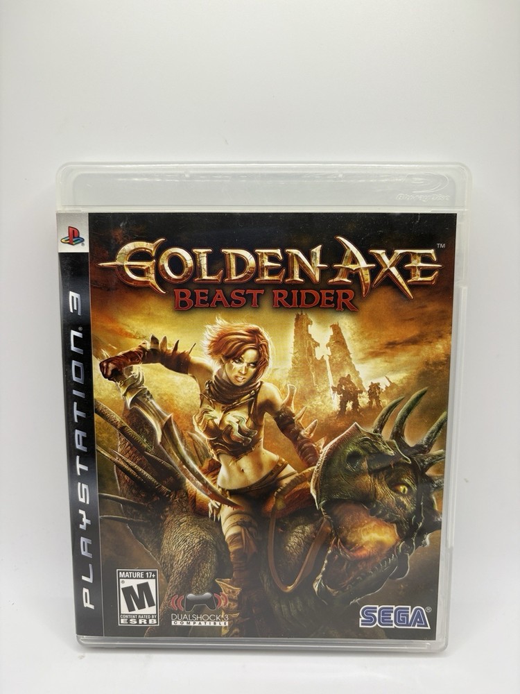 Sony PlayStation 3 Golden Axe Beast Rider CIB *Tested & Works*