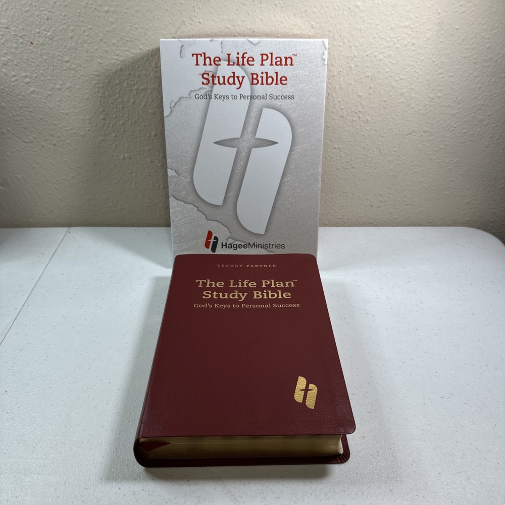 The Life Plan Study Bible Hagee Ministries NKJV God's Key to Success, New in box