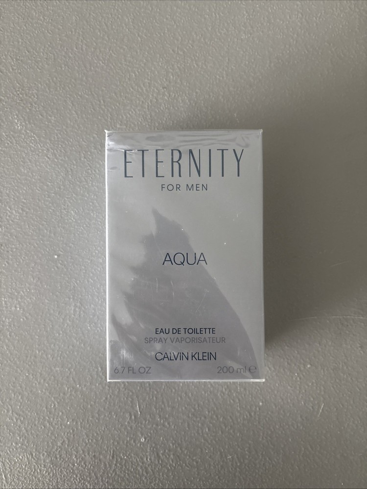 Calvin Klein Eternity Aqua for Men EDT 6.7 oz 200 mL Cologne Sealed New