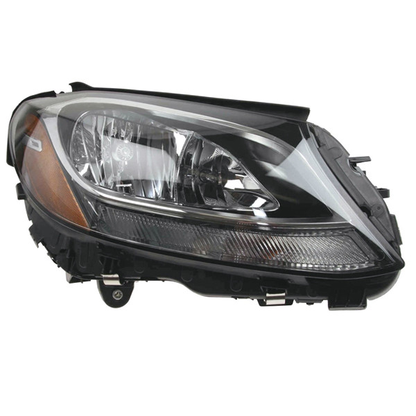 CAPA For 15-18 Benz C-Class Front Headlight Headlamp Halogen Head Lamp Right Q
