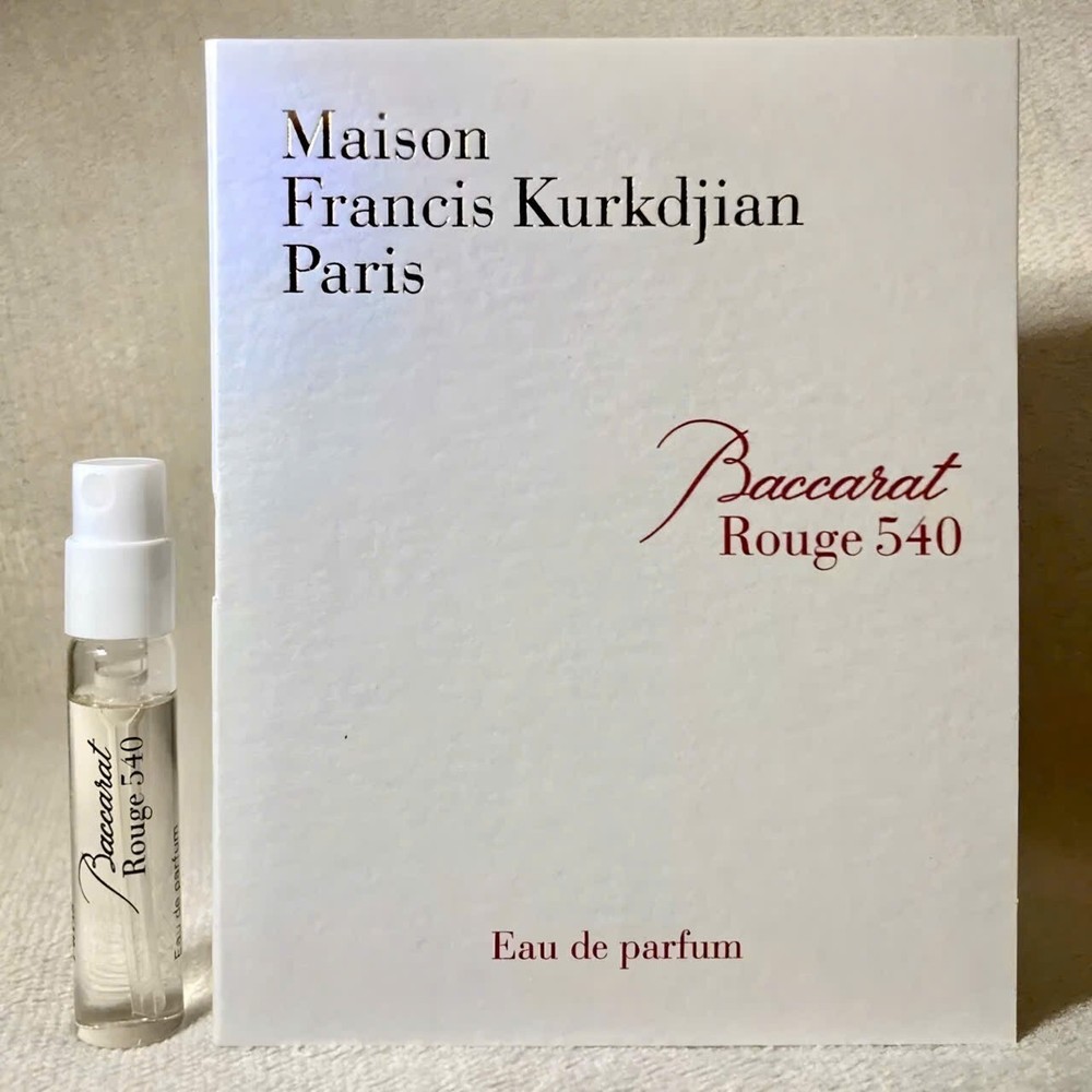 Maison Francis Kurkdjian Baccarat Rouge 540 EDP Sample Vial Spray 2ml/0.06oz
