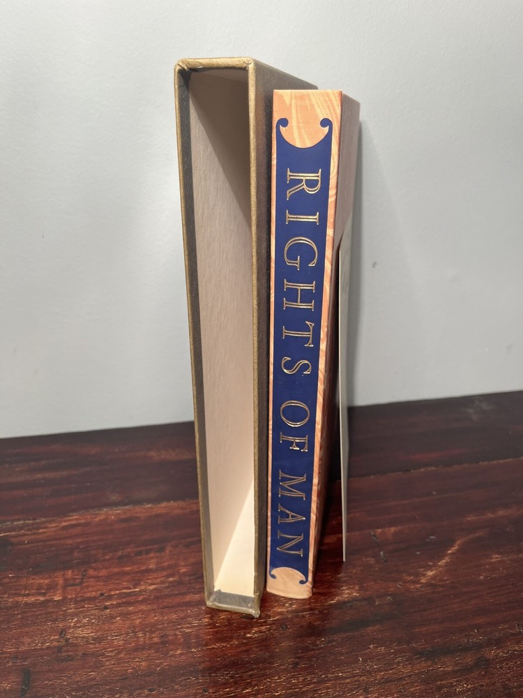 Rights of Man by Thomas Paine 1961 Heritage Press Slipcase and Sandglass
