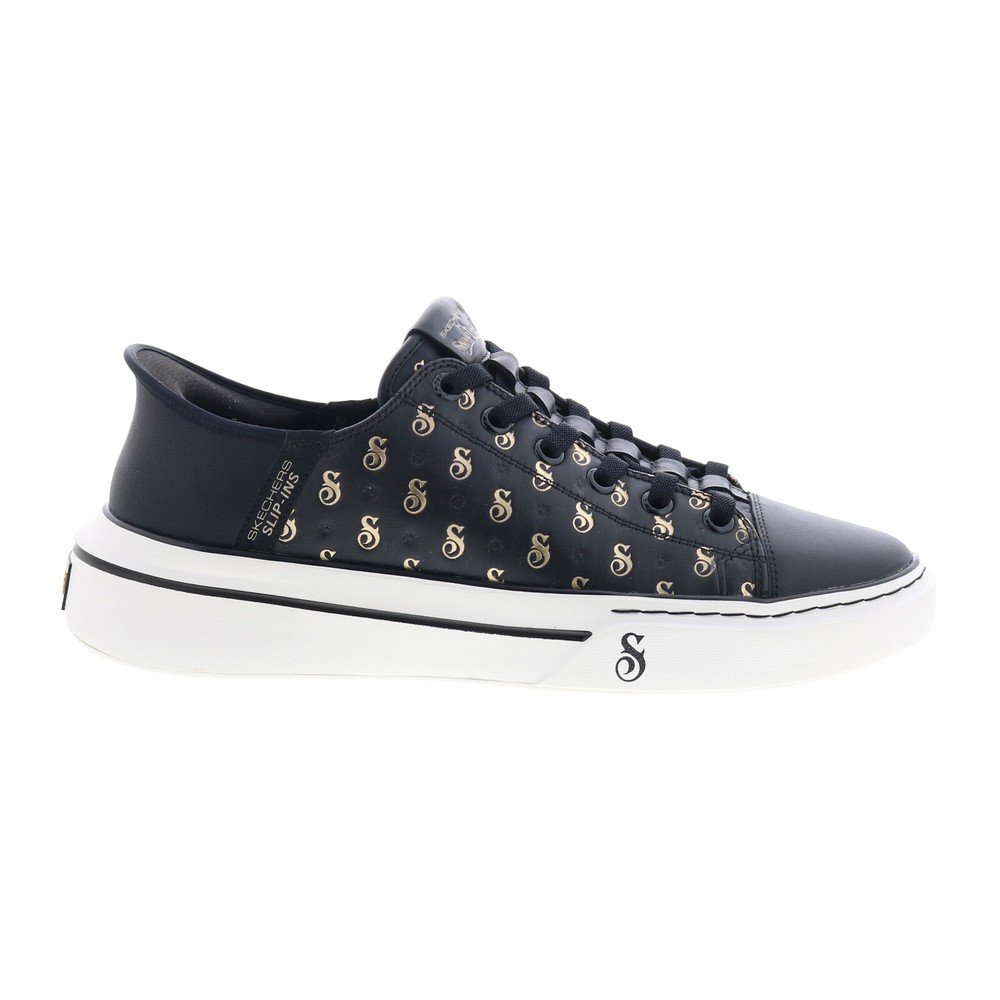 Skechers Snoop Dogg Snoop One Low Dogg S-Print Mens Black Sneakers Shoes