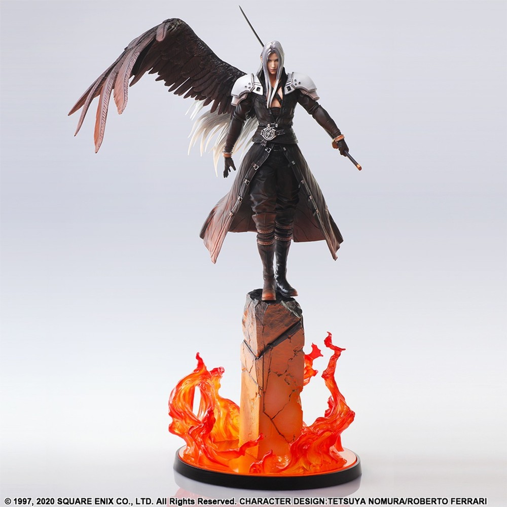 Final Fantasy VII Rebirth Collectors Edition Static Arts Sephiroth Statue Figure