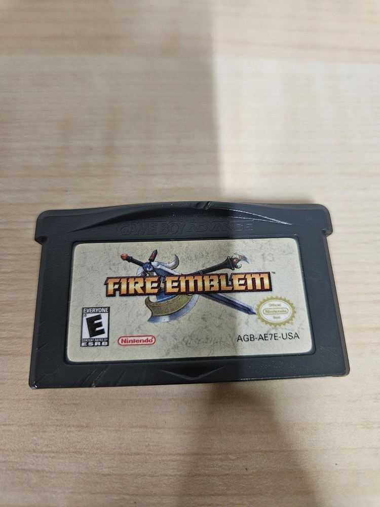 Authentic Fire Emblem Game Boy Advance GBA 2003