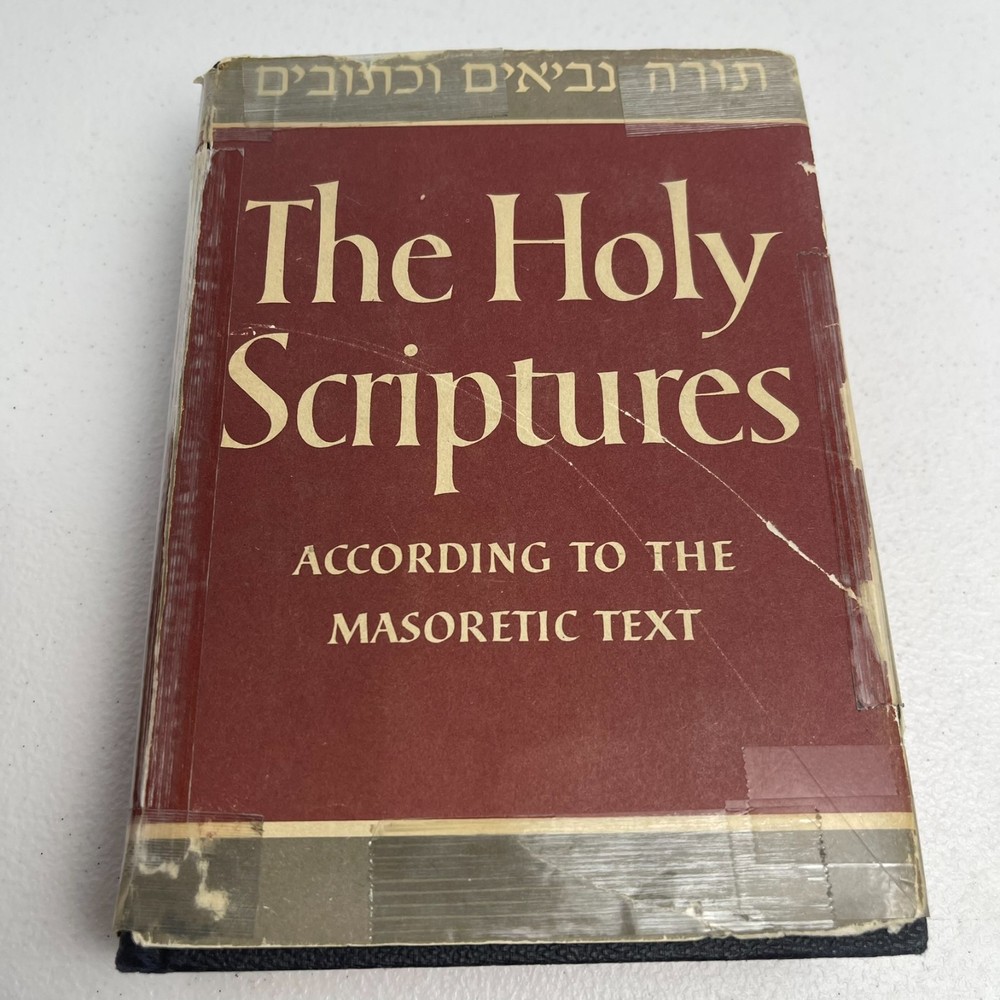The Holy Scriptures According to the Masoretic Text HC VTG 1959
