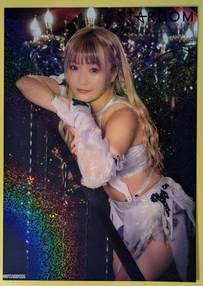 STARDOM Natsupoi Hologram Portrait Women's Pro Wrestling Card Japan