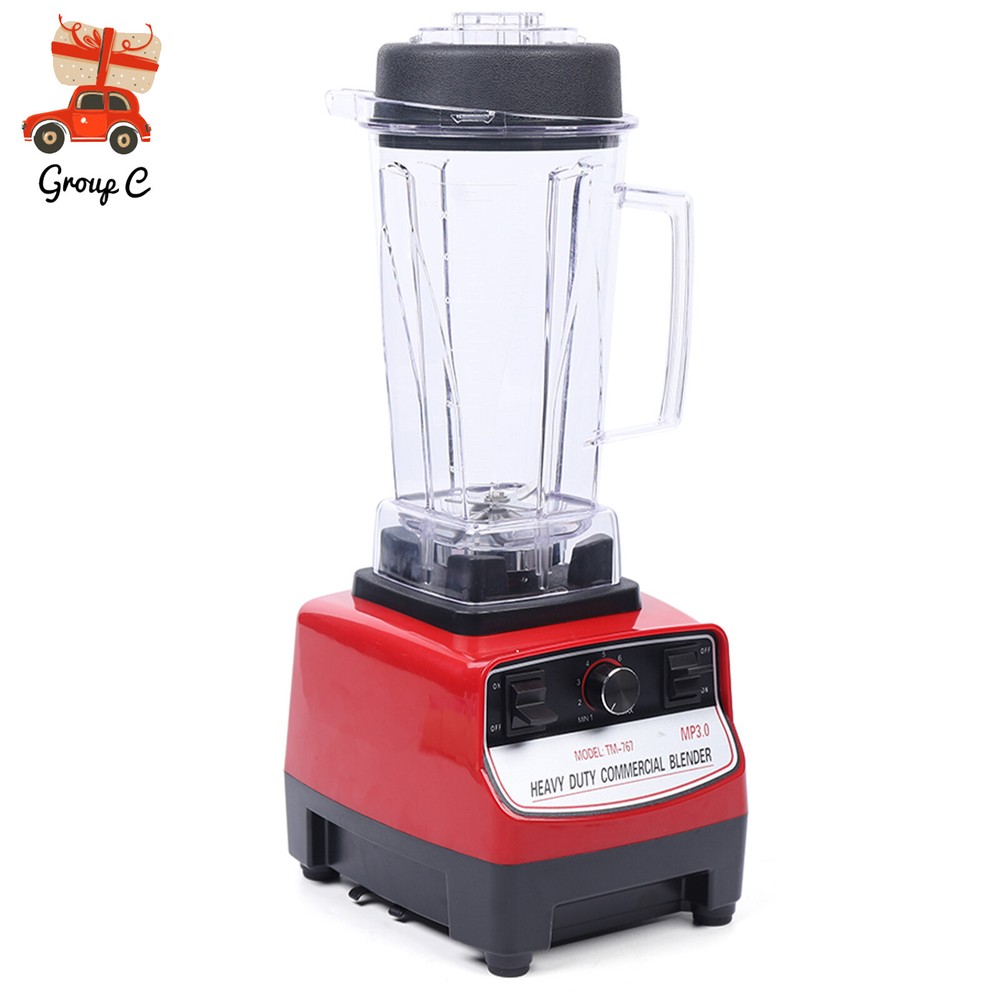 TM-767 1500W 2L Commercial Blender Mixer Industrial-grade Strong Motor AC 110V-image