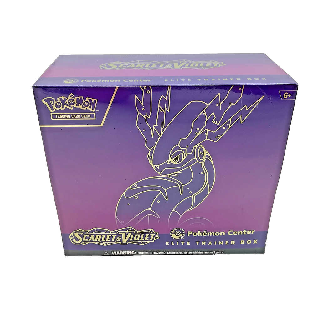 POKEMON CENTER Scarlet & Violet PC Elite Trainer Box SEALED PC ETBMiraidon Art