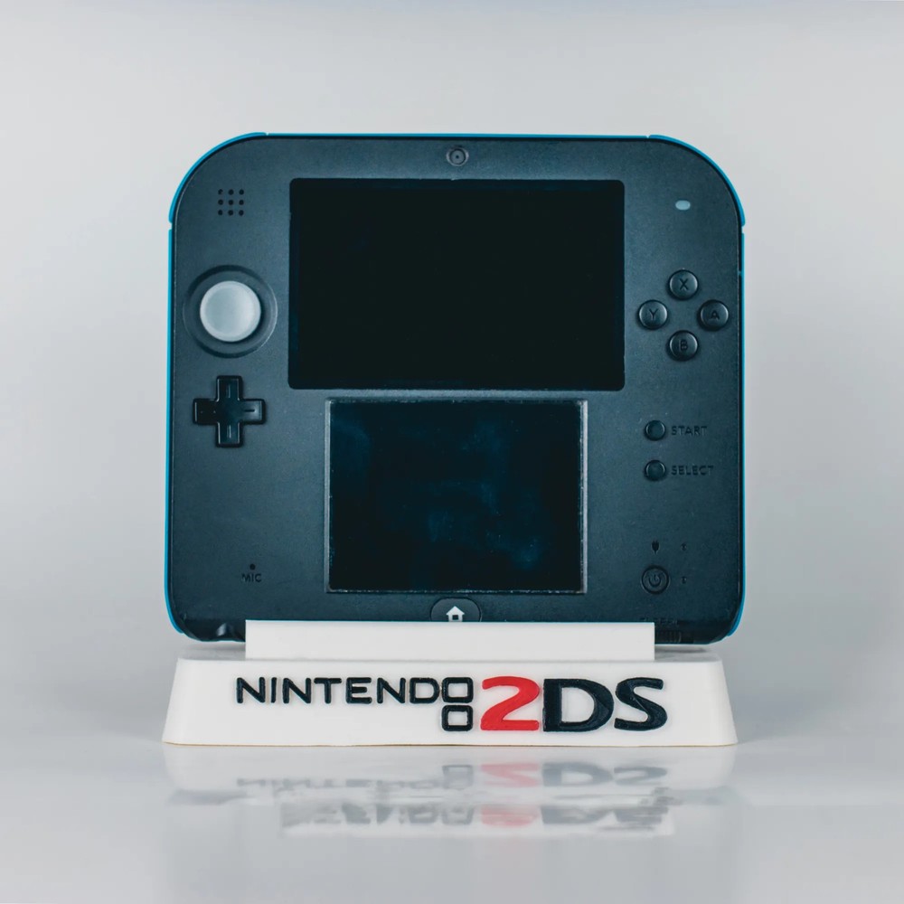 Nintendo 2DS 3D Printed Stand – Handheld Console Display for 3DS