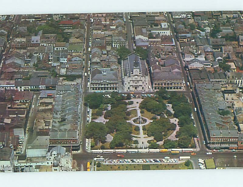 Pre-1980 AERIAL VIEW New Orleans Louisiana LA m/09 AC9590