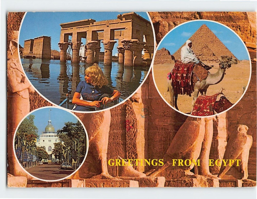 Postcard Greetings From Egypt