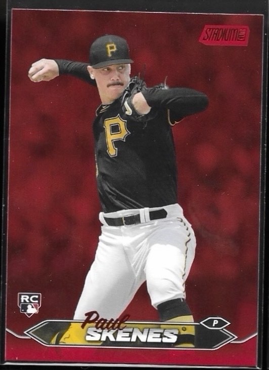 2024 Topps Stadium Club - Paul Skenes #237 Red Foil (RC)