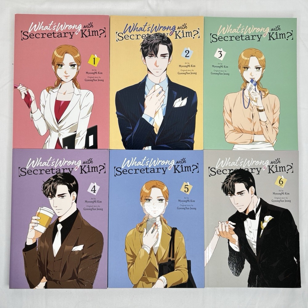 Complete Set 6 What's Wrong with Secretary Kim Vol.1,2,3,4,5,6 Paperback Manga