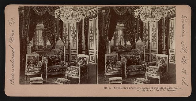 Photo:Napoleon's bedroom, Palace of Fontainebleau, France