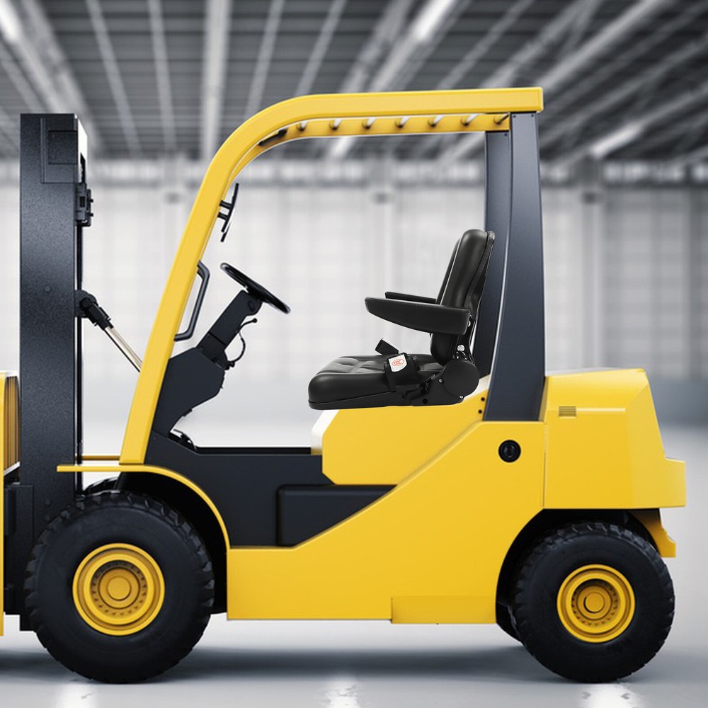 Tractor Seat - Combined Force+automatic Seat Belt+armrest