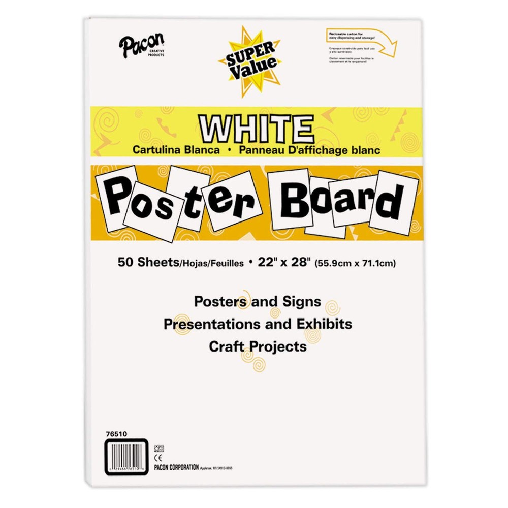 Super Value Poster Board, 22