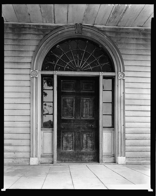 Photo:Milledgeville Georgia Whitaker House 1940s Front Door Entryway