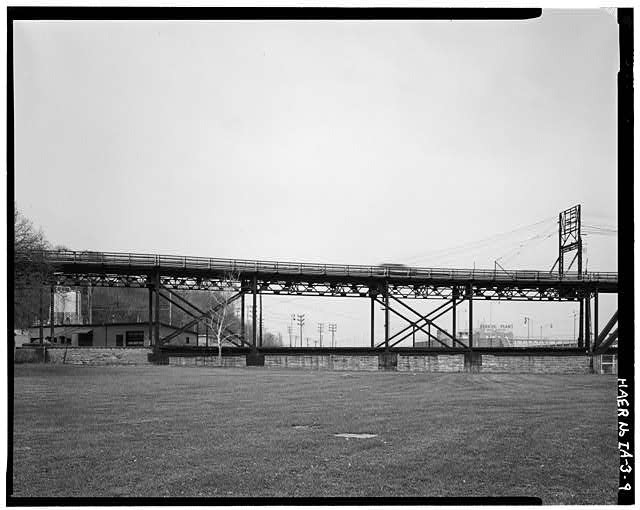 Keokuk & Hamilton Bridge,Spanning Mississippi River,Keokuk,Lee County,IA,Iowa,8