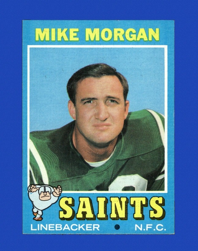 1971 Topps Set-Break # 57 Mike Morgan RC NM-MT OR BETTER *GMCARDS*Consign with Greg Morris Cards